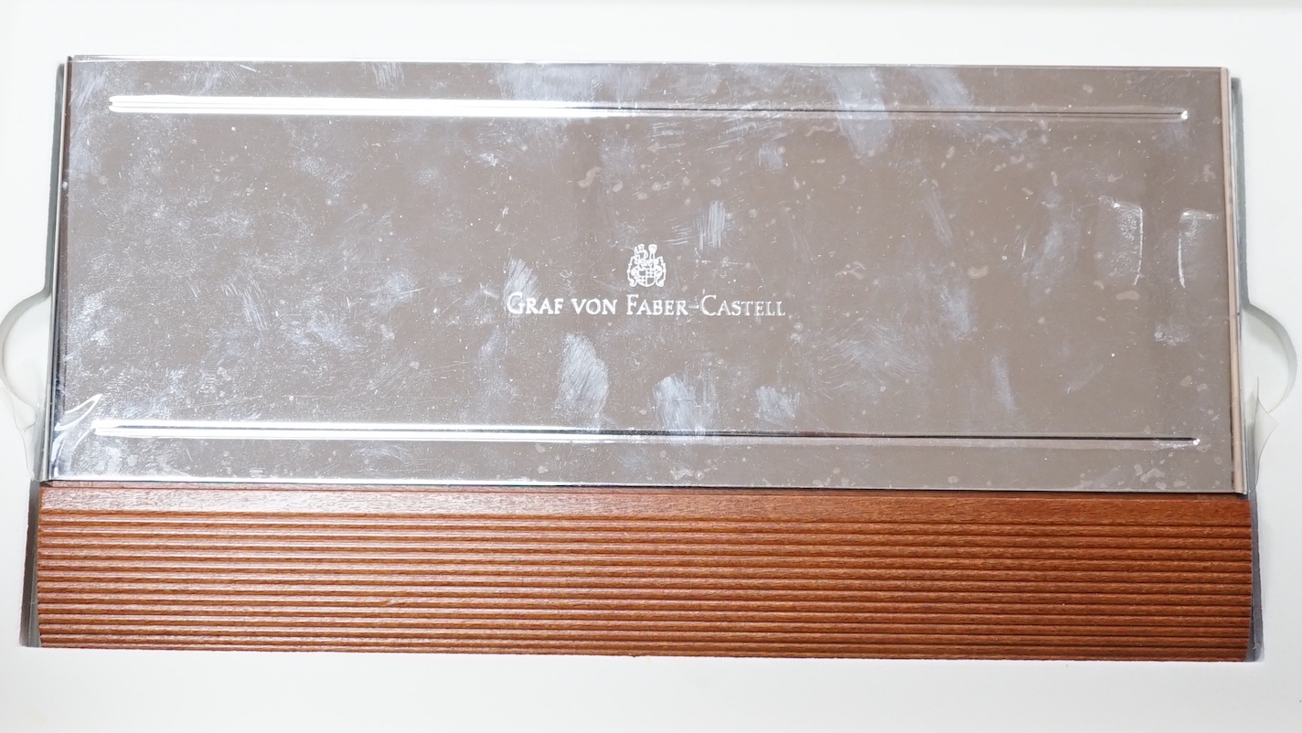 A Graf von Faber-Castell desk set, boxed